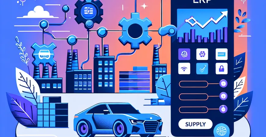 汽车制造供应链断层？ERP 系统构建稳定供应网络